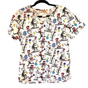 Medical scrub top Dr Seuss Cherokee XS/ch